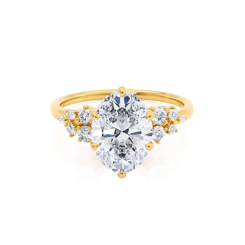 Inside Lily Arkwright’s Yellow Gold Engagement Rings: From Solitaire to Halo