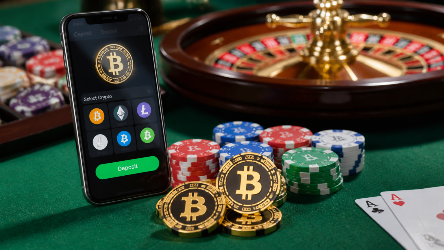 Poker Online Migliori Siti: Come Valutare Bonus, Tornei e Promozioni Crypto casino Singapore concept with smartphone and casino chips